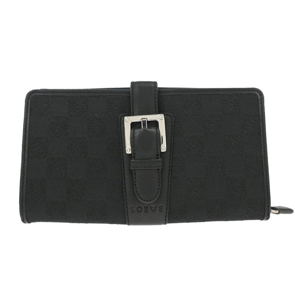 Loewe Black Canvas Wallet 060411 126524